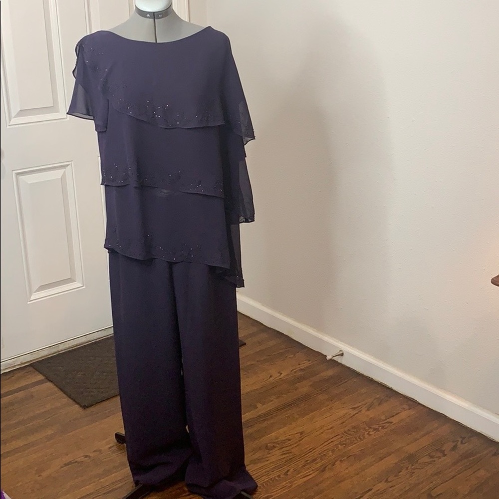 Dressy purple Coldwater creek set